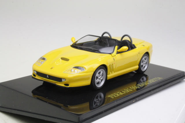 Ferrari 550 Barchetta Spider Pininfarina 2000, yellow - Click Image to Close