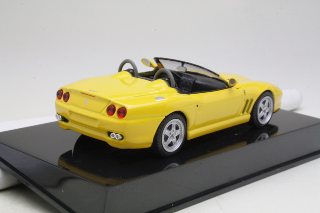 Ferrari 550 Barchetta Spider Pininfarina 2000, yellow - Click Image to Close