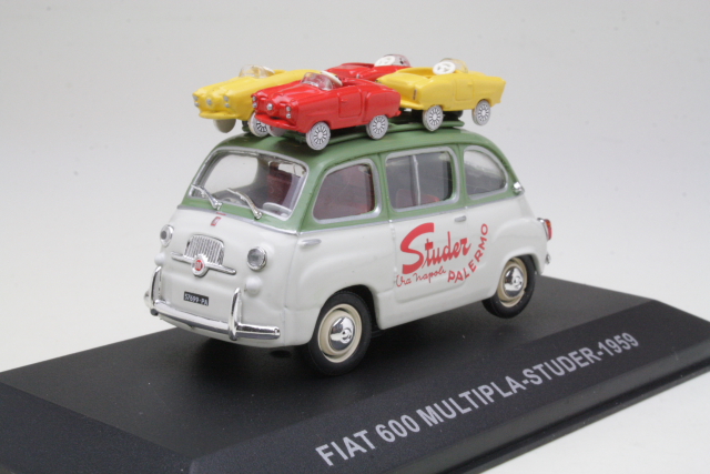 Fiat 600 Multipla 1959 "Studer Palermo" (with 4 microcars) - Sulje napsauttamalla kuva