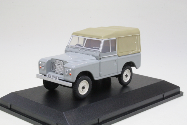 Land Rover Series 3 SWB Soft Top, harmaa - Sulje napsauttamalla kuva