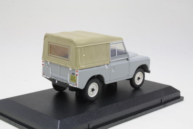 Land Rover Series 3 SWB Soft Top, harmaa - Sulje napsauttamalla kuva