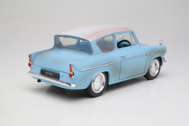 Ford Anglia 1959, vaaleansininen "Harry Potter Figure" - Sulje napsauttamalla kuva