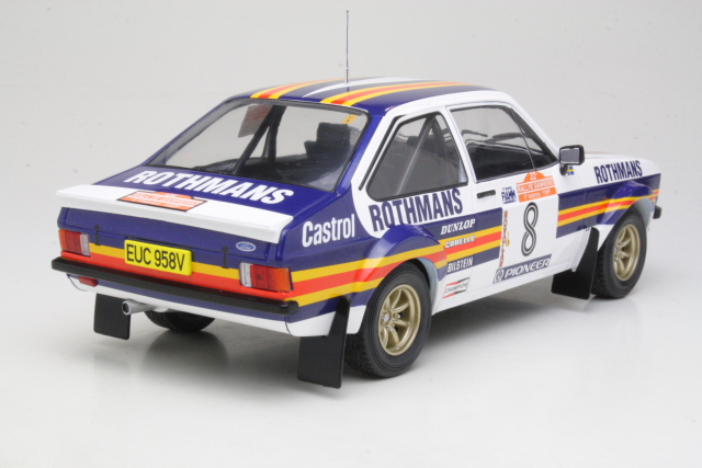 Ford Escort Mk2 RS1800, San Remo 1980, H.Mikkola, no.8