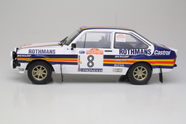 Ford Escort Mk2 RS1800, San Remo 1980, H.Mikkola, no.8