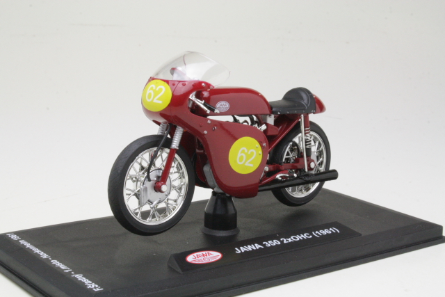 Jawa 350 2xOHC, GP Hockenheim 1961, F.Stastny, no.64