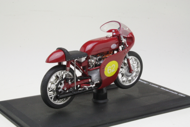 Jawa 350 2xOHC, GP Hockenheim 1961, F.Stastny, no.64