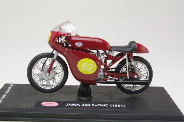 Jawa 350 2xOHC, GP Hockenheim 1961, F.Stastny, no.64