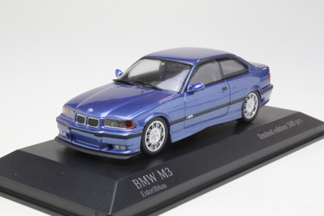 BMW M3 (e36) Coupe 1992, sininen - Sulje napsauttamalla kuva