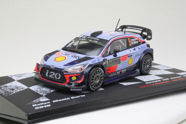 Hyundai i20 WRC, Monte Carlo 2018, T.Neuville, no.5 - Sulje napsauttamalla kuva