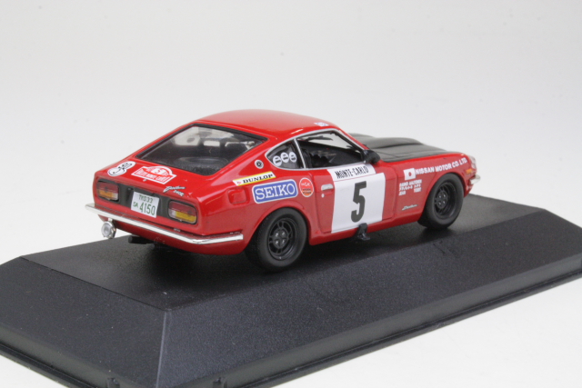 Datsun 240Z, Monte Carlo 1972, R.Aaltonen, no.5 - Sulje napsauttamalla kuva