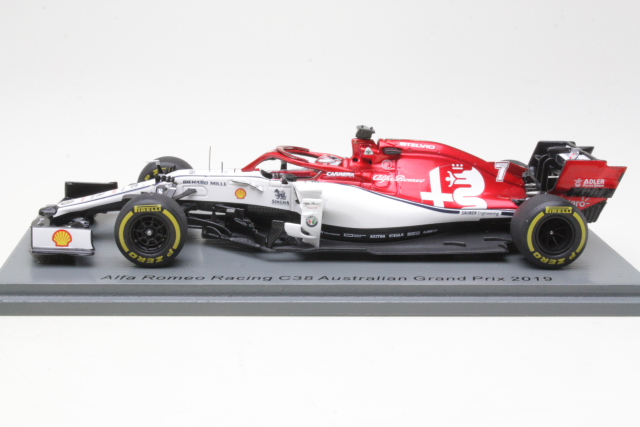 Alfa Romeo C38, Australian GB 2019, K.Räikkönen, no.7 - Click Image to Close