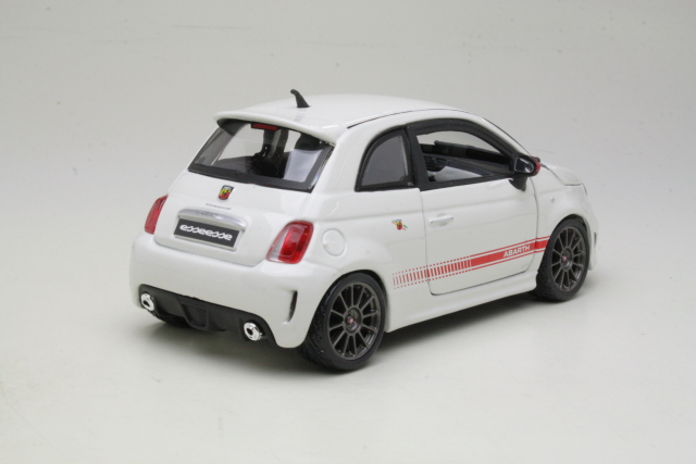 Fiat 500 Abarth SS 2008, valkoinen "EsseEsse" - Sulje napsauttamalla kuva