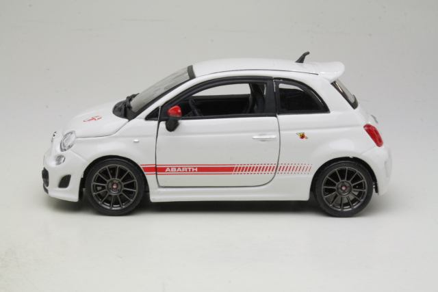 Fiat 500 Abarth SS 2008, white "EsseEsse"