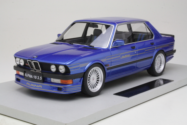 BMW Alpina B10 3.5 BiTurbo (e28) 1989, sininen - Sulje napsauttamalla kuva