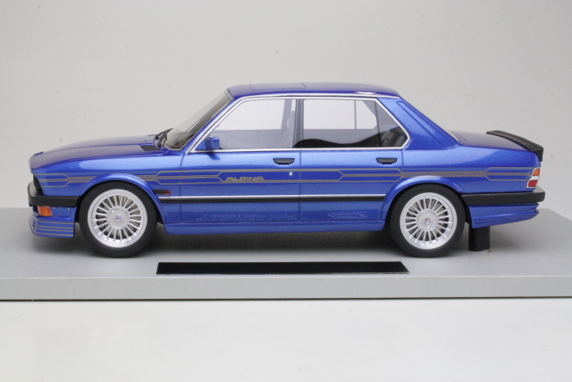 BMW Alpina B10 3.5 BiTurbo (e28) 1989, blue - Click Image to Close