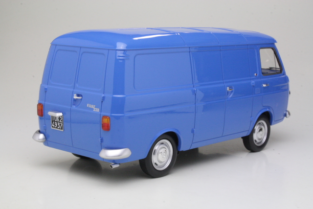 Fiat 238 Furgone Van 1S 1967, blue - Click Image to Close