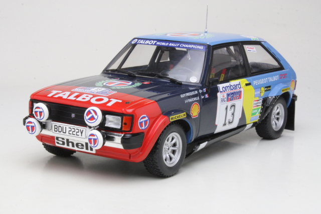 Talbot Sunbeam Lotus, RAC 1982, G.Frequelin, no.13