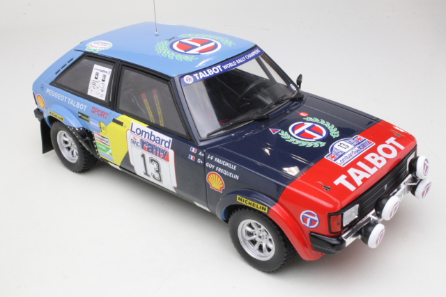 Talbot Sunbeam Lotus, RAC 1982, G.Frequelin, no.13