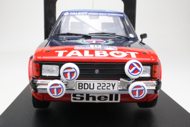 Talbot Sunbeam Lotus, RAC 1982, G.Frequelin, no.13 - Sulje napsauttamalla kuva