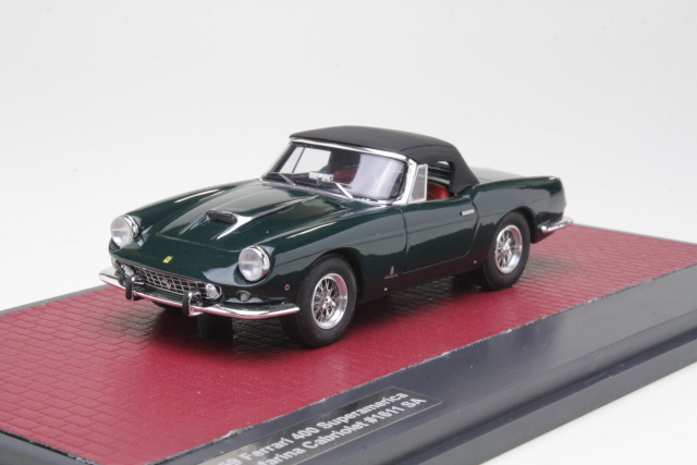 Ferrari 400 Superamerica Cabriolet Closed 1959, tummanvihreä