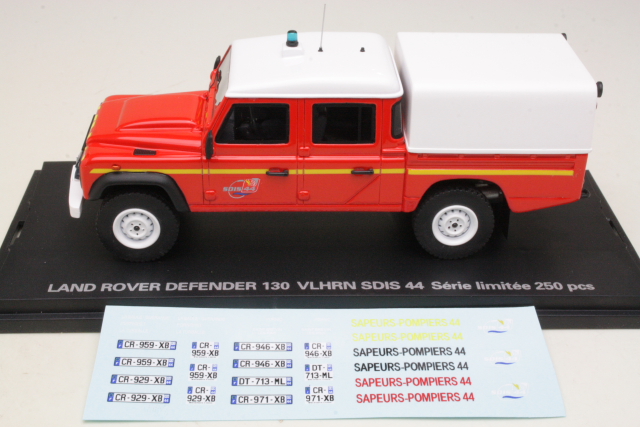 Land Rover Defender 130 1986 "VLHRN SDIS 44" - Sulje napsauttamalla kuva