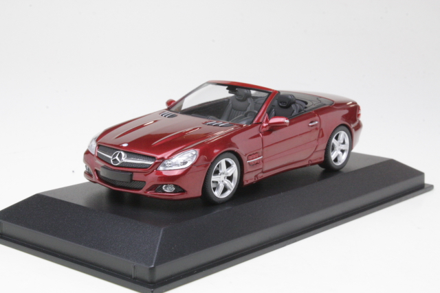 Mercedes SL-Class (R230) 2008, punainen - Sulje napsauttamalla kuva