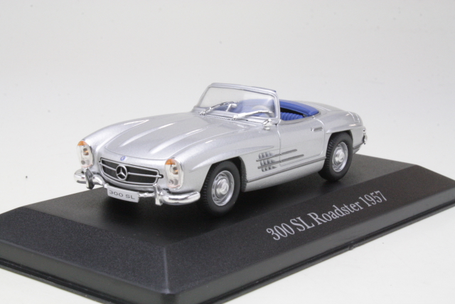 Mercedes 300SL Roadster (w198) 1957, silver