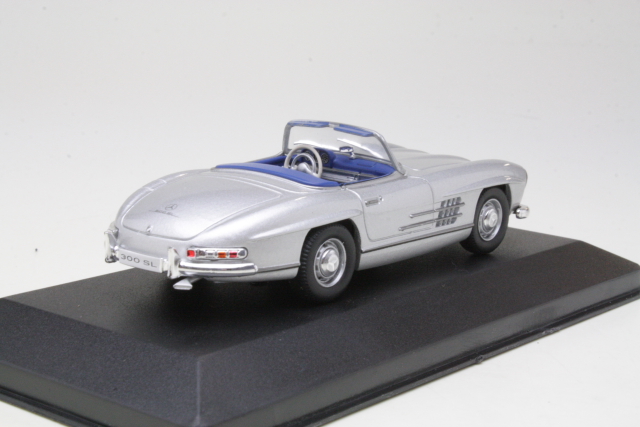 Mercedes 300SL Roadster (w198) 1957, silver