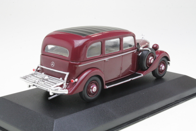 Mercedes 260D (w138) 1936, tummanpunainen