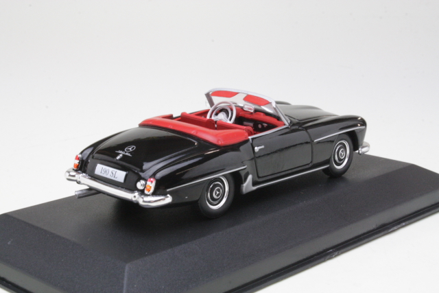 Mercedes 190SL (w121) 1955, musta