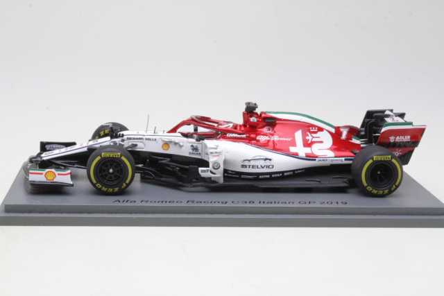Alfa Romeo C38, Italian GP 2019, K.Räikkönen, no.7 - Sulje napsauttamalla kuva