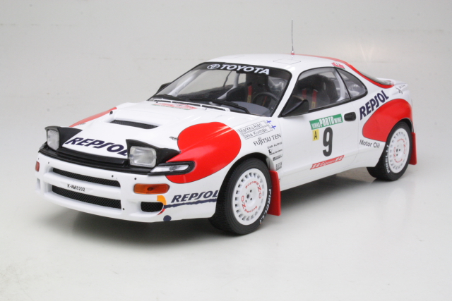 Toyota Celica Turbo 4WD ST185, Portugal 1992, M.Alen, no.9 - Sulje napsauttamalla kuva