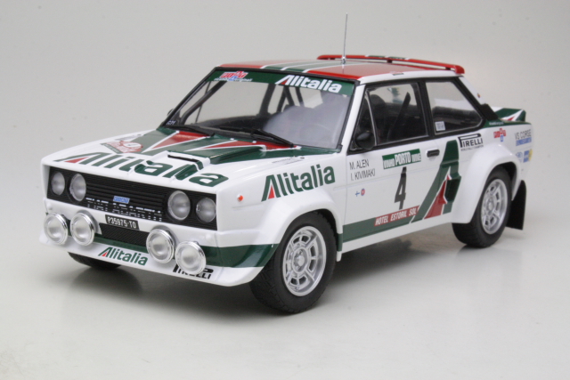 Fiat 131 Abarth, Portugal 1978, M.Alen, no.4 - Sulje napsauttamalla kuva