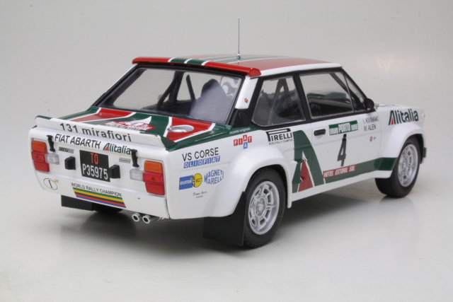 Fiat 131 Abarth, Portugal 1978, M.Alen, no.4