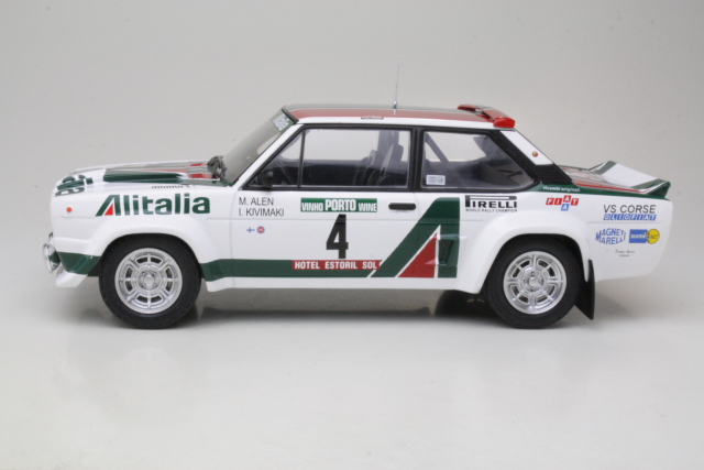 Fiat 131 Abarth, Portugal 1978, M.Alen, no.4 - Sulje napsauttamalla kuva