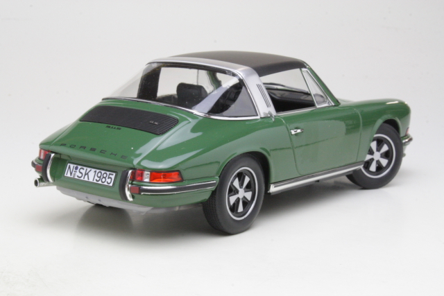 Porsche 911S Targa 1973, vihreä - Sulje napsauttamalla kuva