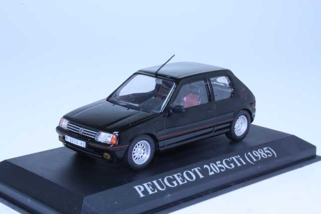 Peugeot 205 GTi 1.6 1985, musta