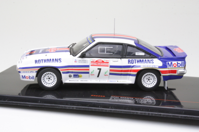 Opel Manta B 400, San Remo 1983, H.Toivonen, no.7