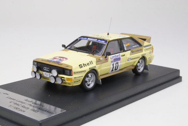 Audi Quattro, 4th. RAC 1983, L.Lampi, no.10