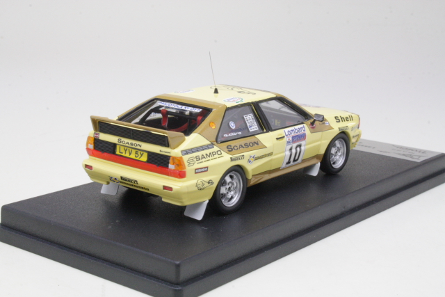 Audi Quattro, 4th. RAC 1983, L.Lampi, no.10