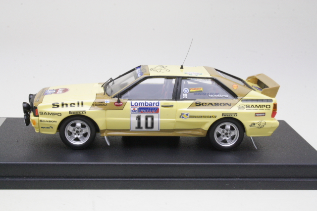 Audi Quattro, 4th. RAC 1983, L.Lampi, no.10
