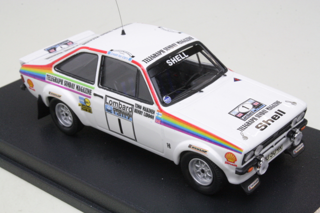 Ford Escort Mk2 RS1800, RAC 1976, T.Mäkinen, no.1