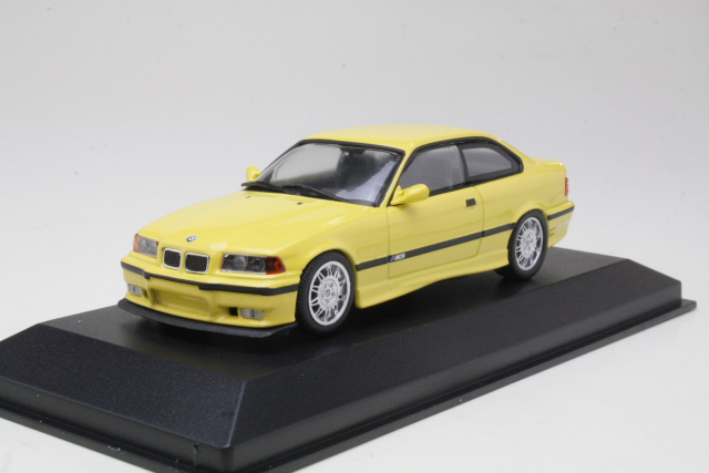BMW M3 (e36) 1992, keltainen - Sulje napsauttamalla kuva