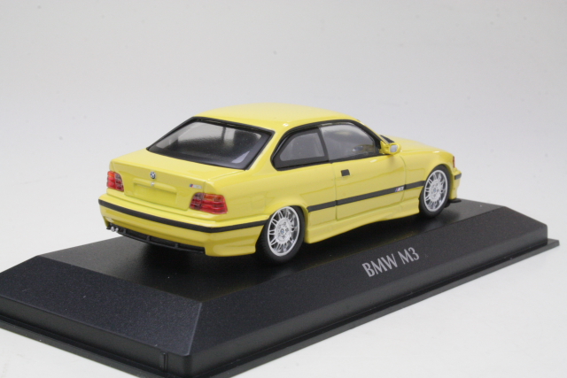 BMW M3 (e36) 1992, keltainen - Sulje napsauttamalla kuva
