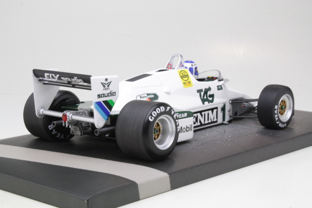 Williams Ford FW08C, F1 1983, K.Rosberg, no.1