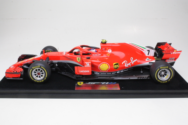 Ferrari SF71H, 1st. USA GP 2018, K.Räikkönen, no.7
