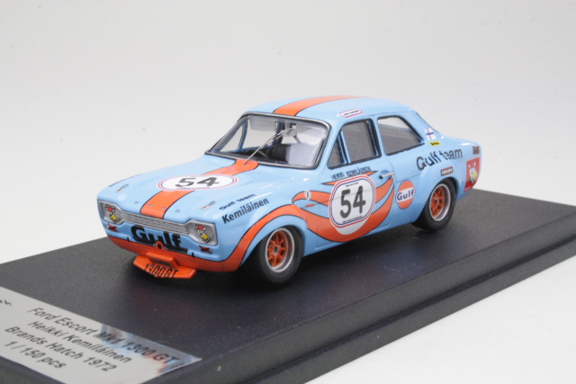 Ford Escort Mk1 1300GT, Brands Hatch 1972, H.Kemiläinen, no.54