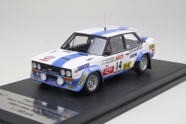 Fiat 131 Abarth, Finland 1979, H.Toivonen, no.14 - Sulje napsauttamalla kuva