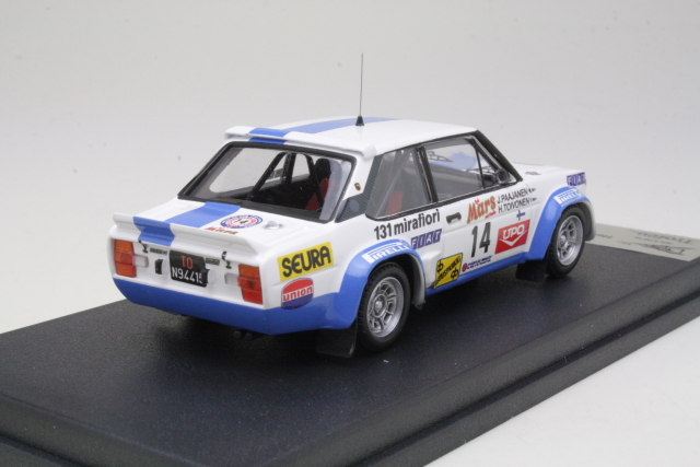 Fiat 131 Abarth, Finland 1979, H.Toivonen, no.14 - Sulje napsauttamalla kuva