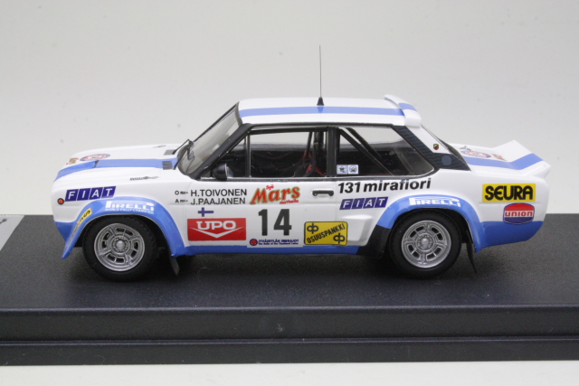 Fiat 131 Abarth, Finland 1979, H.Toivonen, no.14 - Click Image to Close